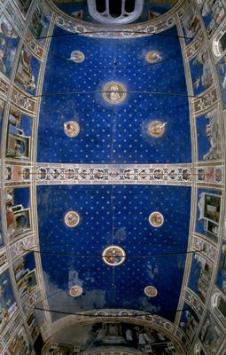 Padova, Cappella degli Scrovegni - Volta, il ciclo pittorico dopo il restauro