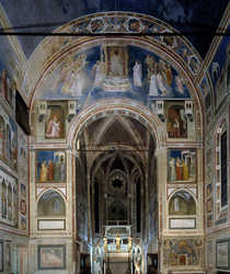 Padova, Cappella degli Scrovegni - Arco trionfale, il ciclo pittorico dopo il restauro