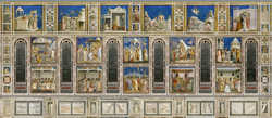Padova, Cappella degli Scrovegni - Parete destra, il ciclo pittorico dopo il restauro