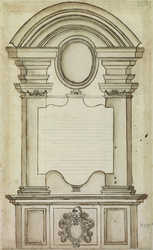 Cat. 223 (RL 11937 A) Monumento a Giuliano e Lucrezia VALENTINI, Nobili, +1585 e 1561 (1615)
