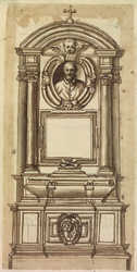 Cat. 94 (RL 11808) Monumento a Mariano PIERBENEDETTI, Cardinale, + 1611
